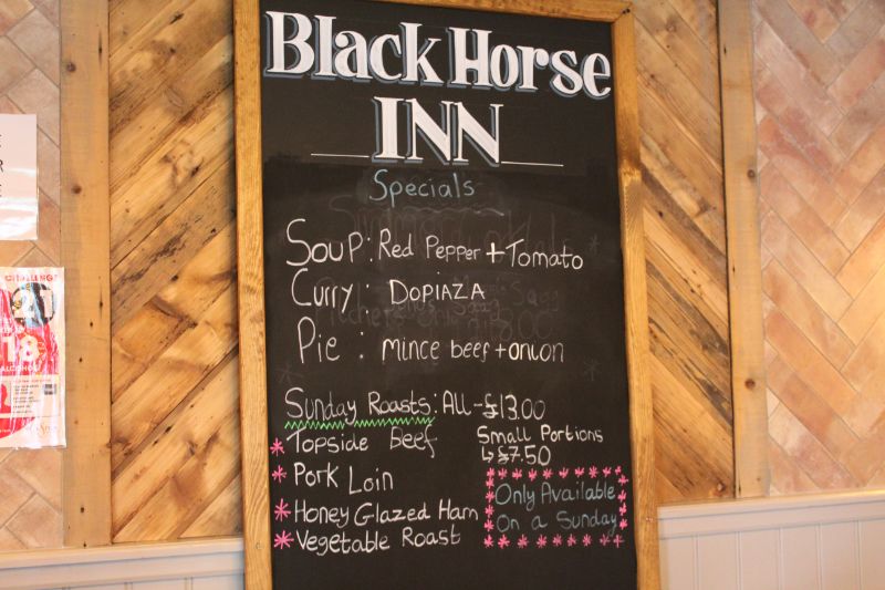 Black Horse Wiggington Food Review