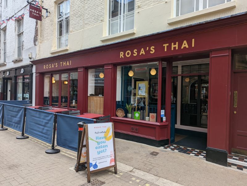 Rosa's Thai Cafe York Review