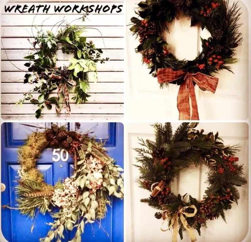 wreath workshop york christmas