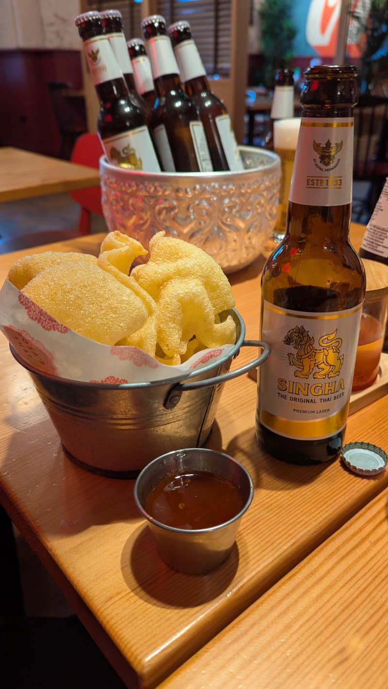 sweet chili sauce with the pumpkin crackers