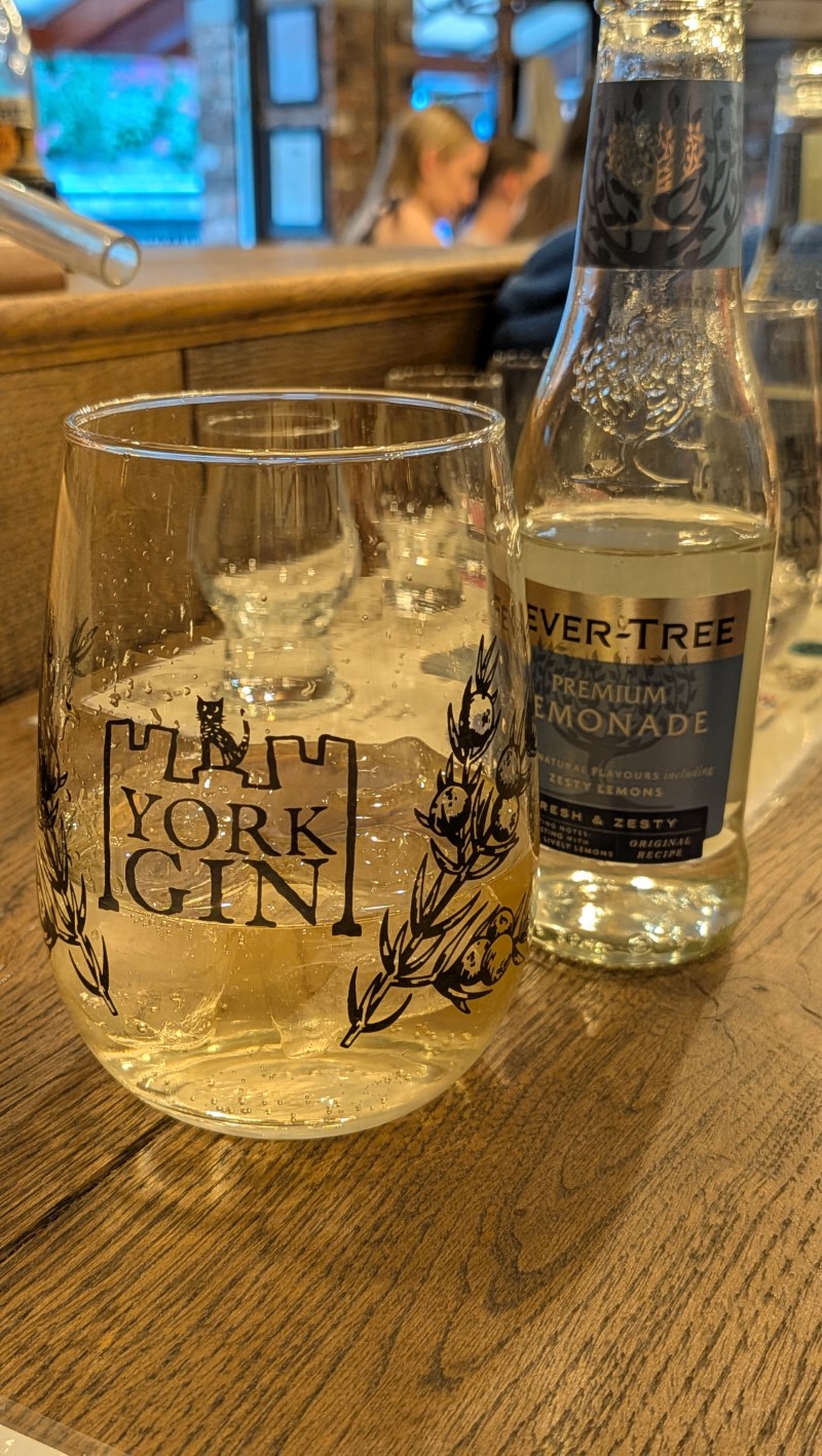 York Distillery Gin Tasting with York Gin