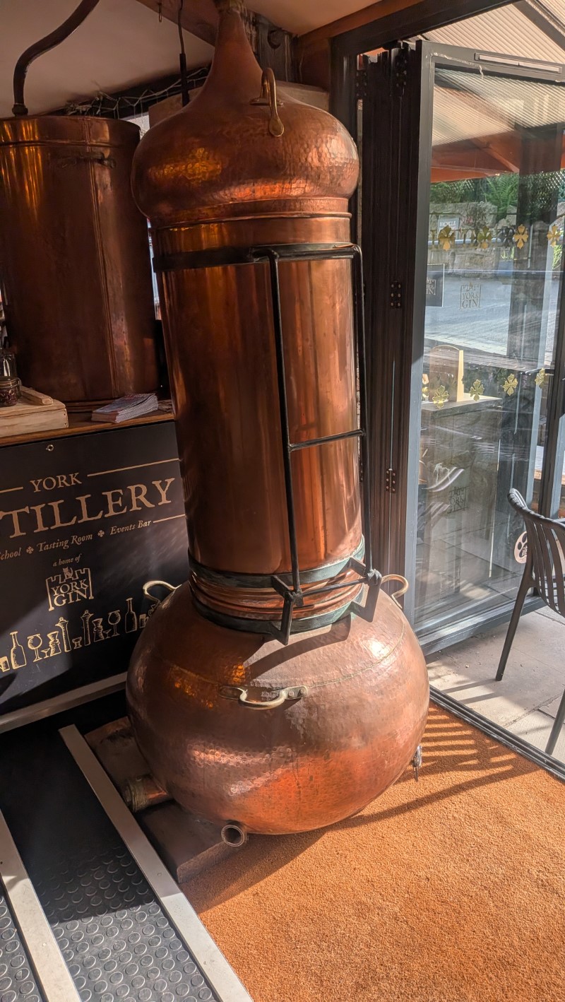 York Distillery Gin Tasting with York Gin