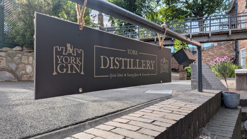 York Distillery Gin Tasting with York Gin