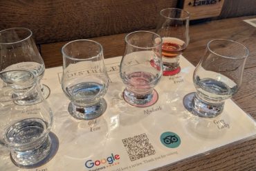 York Gin Distillery Gin Tasting