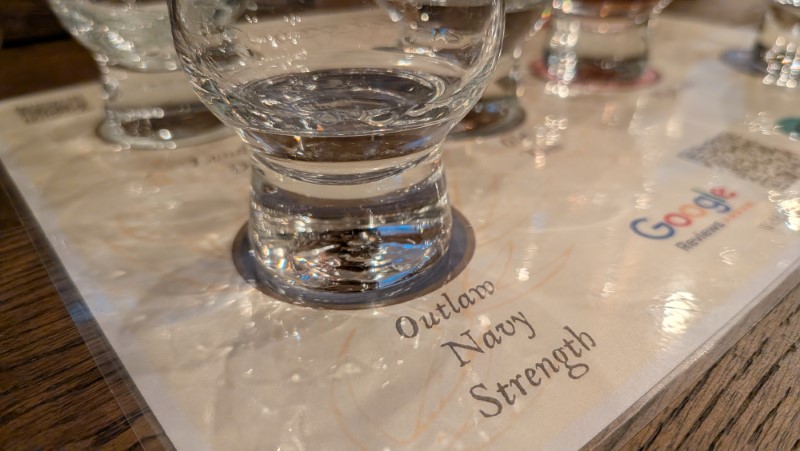 York Gin Distillery Gin Tasting